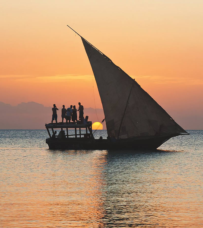 zanzibar sunset dhow cruise